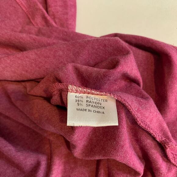 Mirol Tank Top Womens S Small Geranium Crew Neck Chest Pocket Sleeveless Stretch - Picture 10 of 12